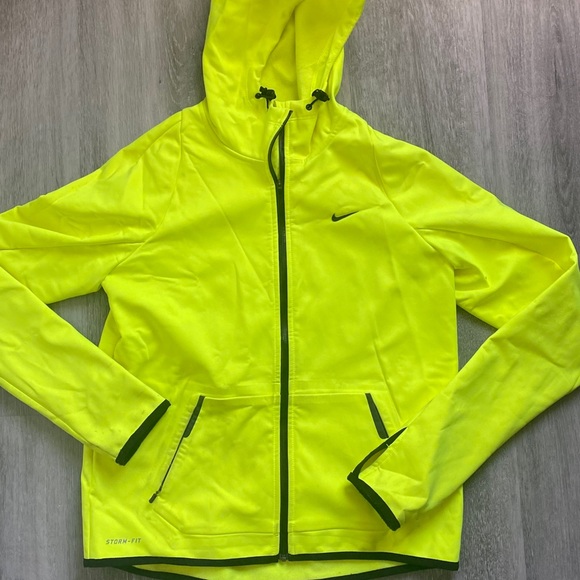 Nike Neon Yellow Storm Fit Jacket - Picture 1 of 3